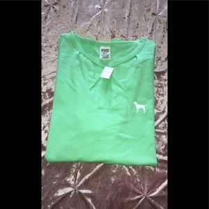 Victoria’s Secret pink shirt